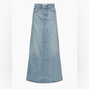 Aritzia 90s Helena Hi-Rise Denim Maxi Skirt